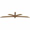 Ekena Millwork Davenport Timber Gable Bracket, Western Red Cedar, 96"W x 24"H x 1 1/2"D x 3 1/2"F, 6/12 Pitch GBW096X24X0204DAV00SWR - alternate 4